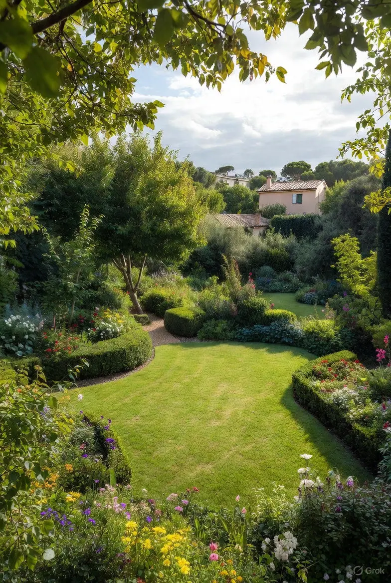 Création jardin paysager Grasse Cannes Antibes